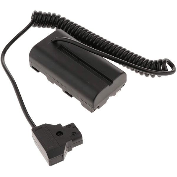 D-TAP to NP-F550 DC Coupler Replacement Dummy Battery