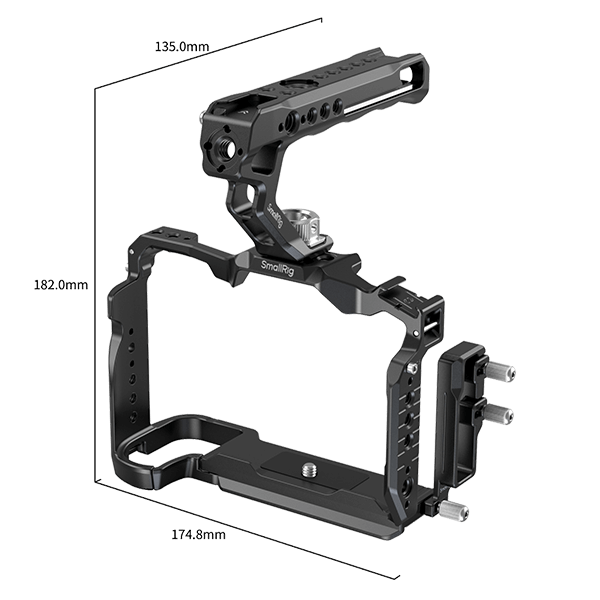 SMALLRIG Z5 Z6 Z6II Z7 Z7II L Bracket Staffa Per Nikon Z5 / Z6 - Foto 12