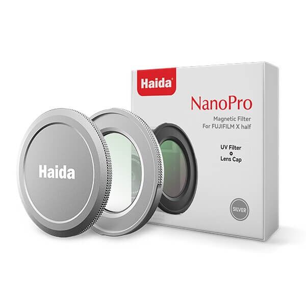 Haida UV Schutzfilter magnetisch Fujifilm X half silber