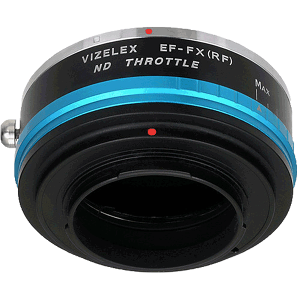 Objektivadapter Canon EF auf Fujifilm X-Mount ND Throttle von Fotodiox