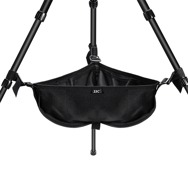 Triangular cloth for weighting to all tripods