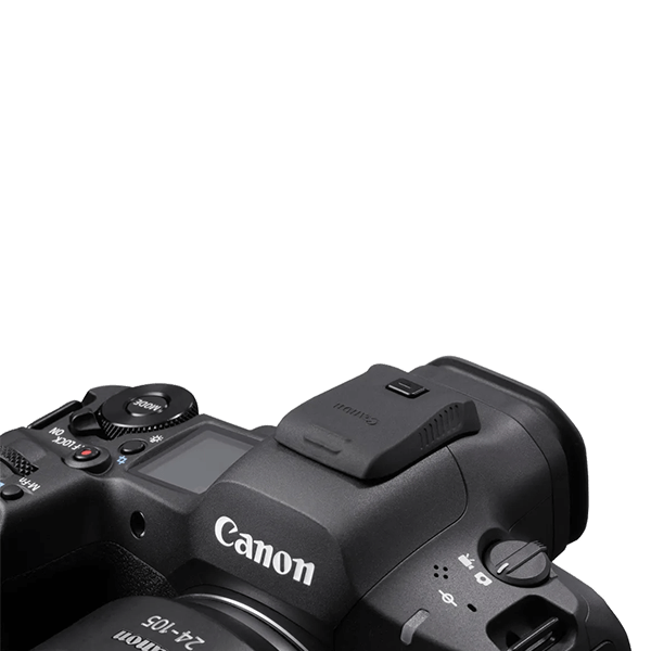Canon Shoe Cover ER-SC3 on the camera