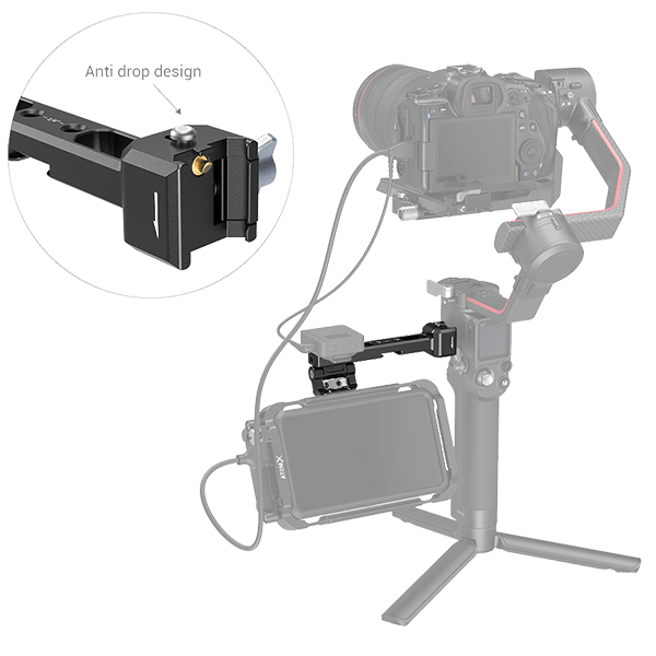 SmallRig Monitor Mount with Nato Clamp for DJI RS 2 and RSC 2 3026