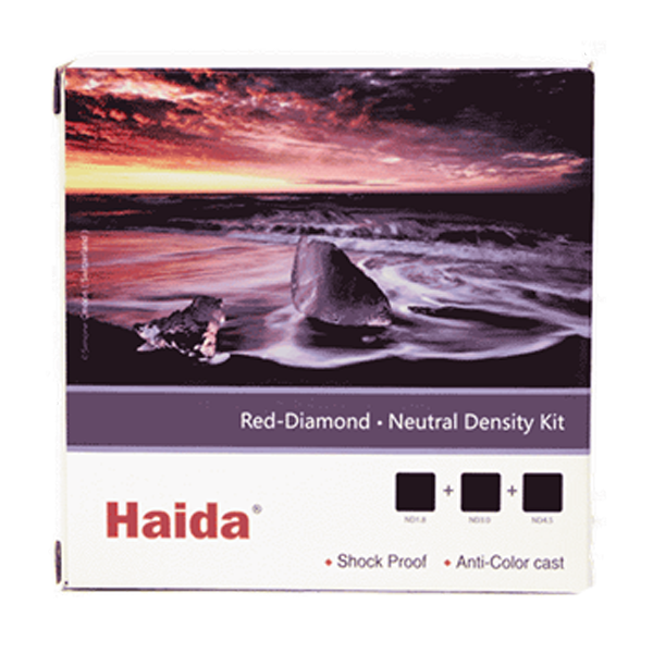 ND filter plug-in filter set 100 mm 1.8 3.0 4.5 Haida packing