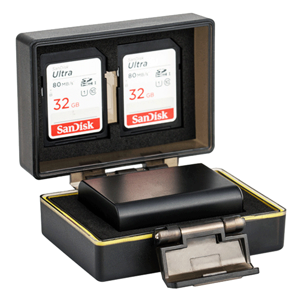 Multi-Funktion Batterie Box für Sony NP-FW50 von JJC