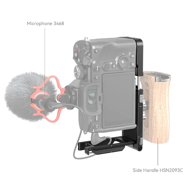 SmallRig L-Bracket for Sony Alpha 7R V 3984