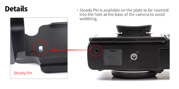 L-Winkel PFL-XT3 zu Fujifilm X-T3