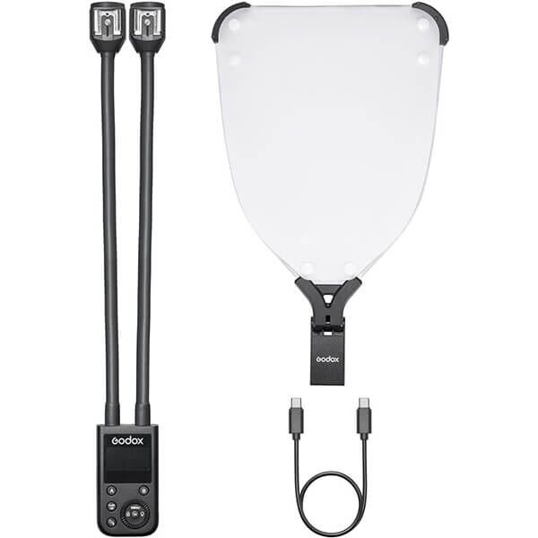 Godox MA2 Flexible Macro Twin Light – LED and Flash Lighting for Macro Godox MA2 Flexible Macro Twin Light – LED and Flash Lighting for Macro