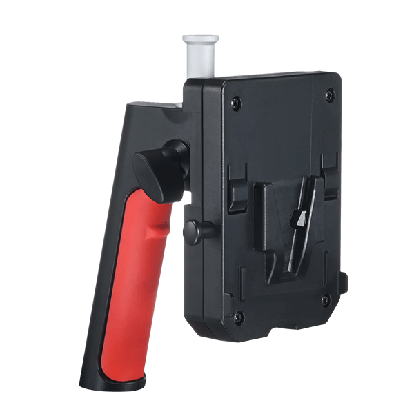Jinbei EF-V Batterieadapter mit Griff seitlich