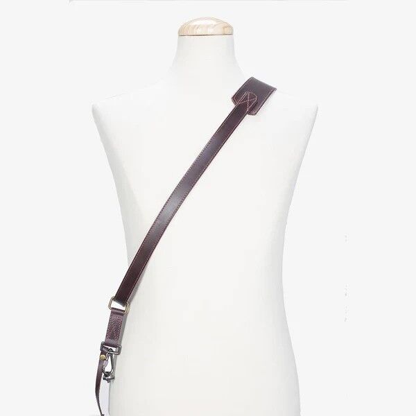 Bronkey Tokyo 602 camera strap, brown leather, small