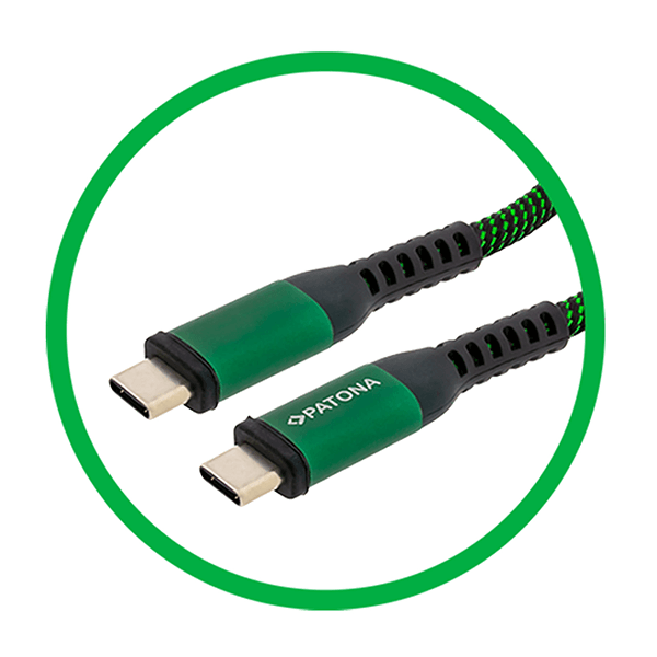 Charger camera battery dual to Nikon EN-EL14 USB-C