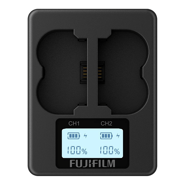 Fujifilm BC-W235 Dual Batterie Ladegerät