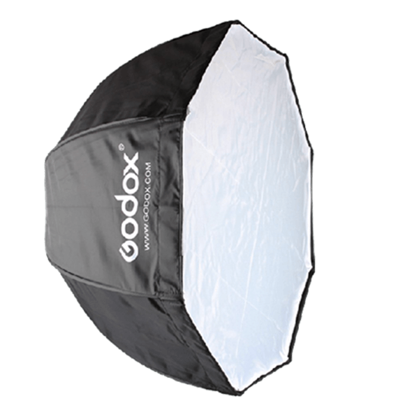 Schirmsoftbox Oktagon 120cm mit Grid