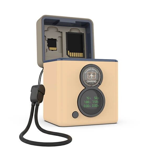 Patona Protec Dual Charging Case with 2 batteries such as Sony NP-FZ100 Patona Protec Dual Charging Case with 2 batteries such as Sony NP-FZ100