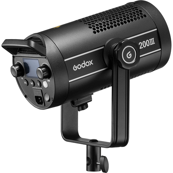 Godox LED SL200-3 Video Licht Tageslicht 5500 Kelvin Display