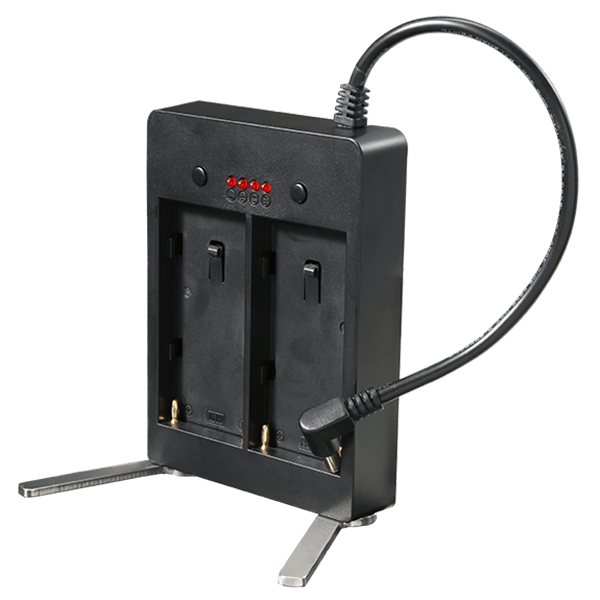 Jinbei NPF Batterieadapter mit Griff Front