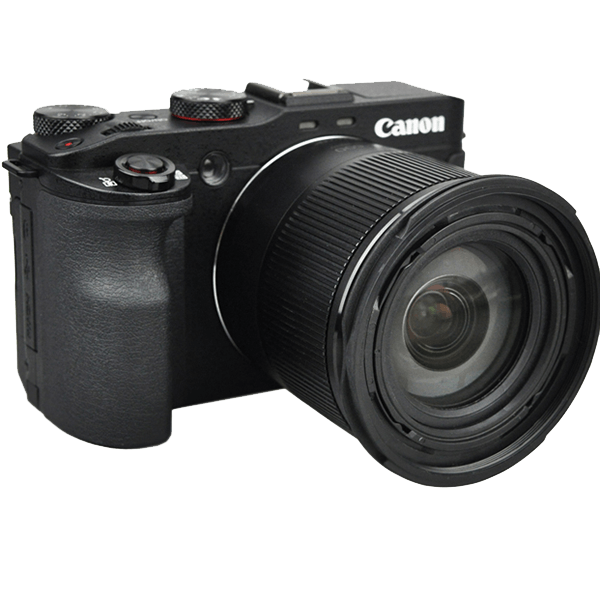 Gegenlichtblende inkl Filterhalter zu Canon G3X von JJC LH-JDC100 