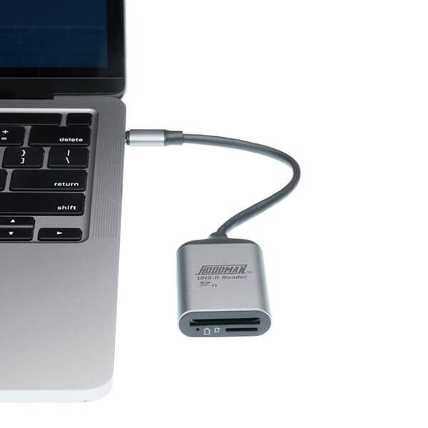 Professional Hoodman card reader for photographers and workflow