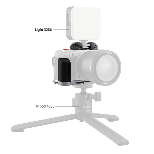 SmallRig Handgriff passend zu Fujifilm X-M5 in silber 4875 mit Zubehör SmallRig Handgriff passend zu Fujifilm X-M5 in silber 4875 mit Zubehör