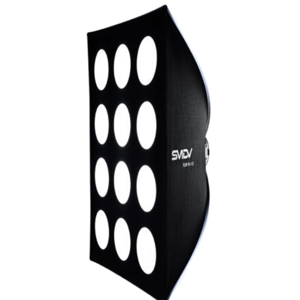 Mask montiert an der Nemo Softbox 90x120