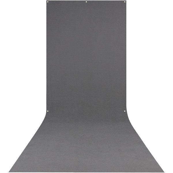 Westcott X-Drop Wrinkle-Resistant Backdrop - Neutral Gray Sweep 5 x 12