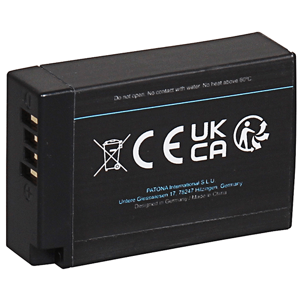 Akku Canon lp e17 mit USB-C Input von Patona