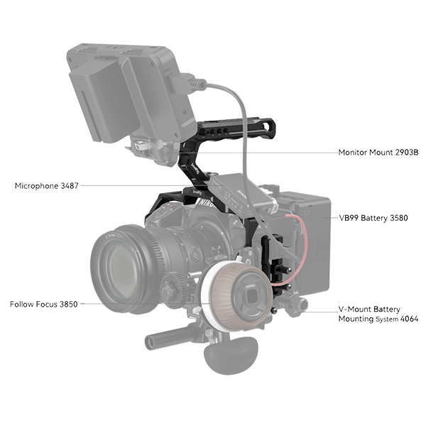 SmallRig Kamera Cage Set zu Nikon Z 8 3941