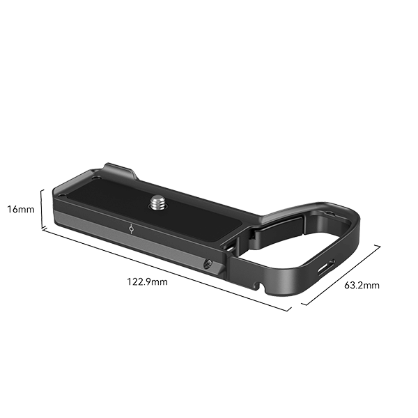 SmallRig Basisplatte zu Sony Alpha 6700 4338 Abmessung