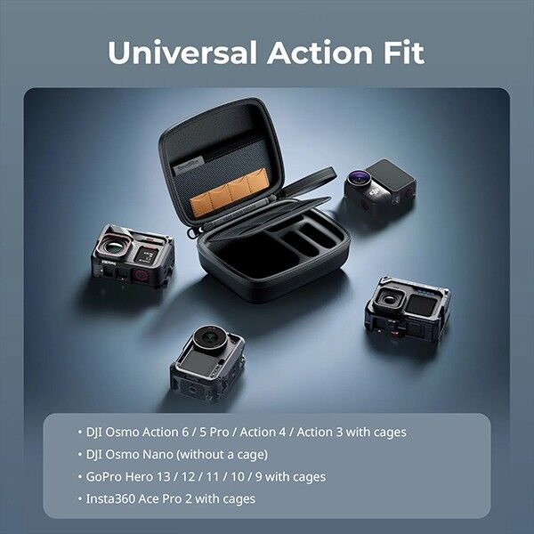 SmallRig Storage Bag fuer DJI Osmo Action 6 und 5 Pro Kompatibilitaeten