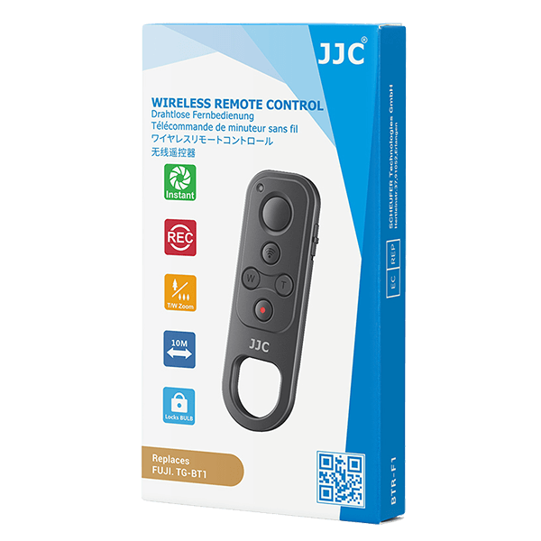 Fernbedienung BTR-F1 ersetzt Fujifilm TG-BT1 von JJC Verpackung