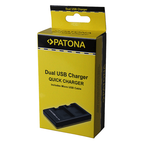 Dual Charger for Canon NB-6L by Patona