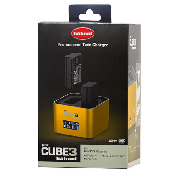Hähnel ProCube3 Kameraakku Ladegerät zu Nikon