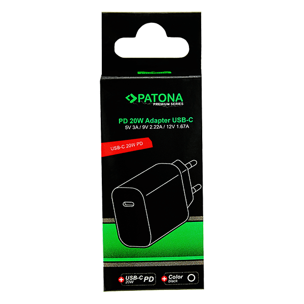 USB Ladegerät PD 20W in Weiss Verpackung