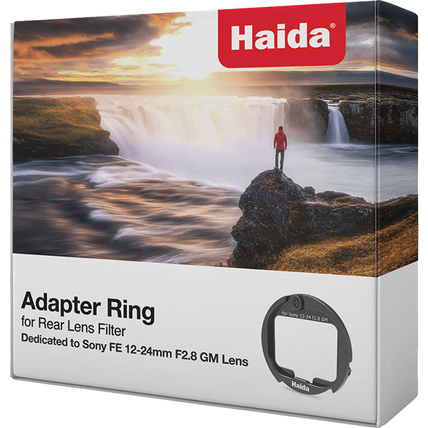 Haida Rücklinsen Halter zu Sony FE 12-24mm F28 GM Verpackung