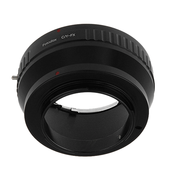 Objektivadapter PRO Contax Yashica auf Fuji X-Mount von Fotodiox Anschluss