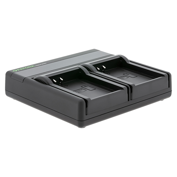 Ladegerät Kamera Akku Dual zu Olympus BLN-1 USB-C