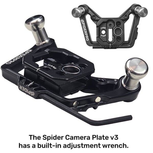 SpiderPro Holster Set v3 braun Kameraholster ohne Gurt