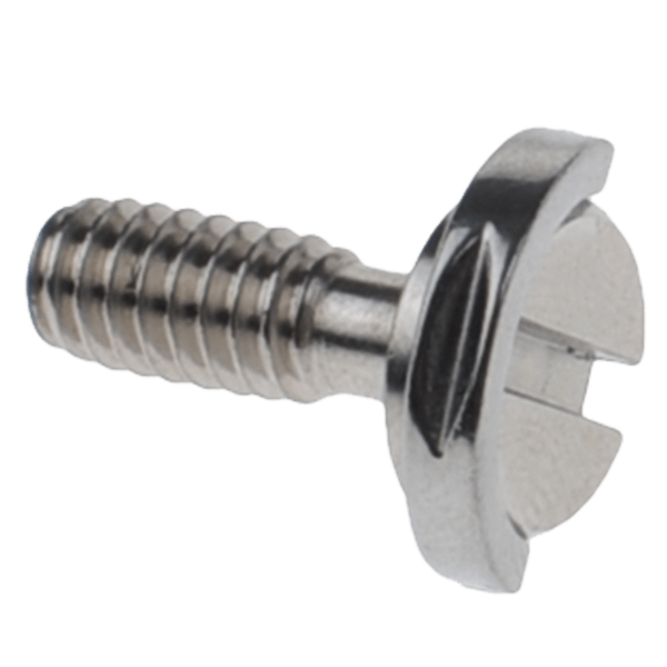 Camera screw with D-ring in silver SC-6 extra long