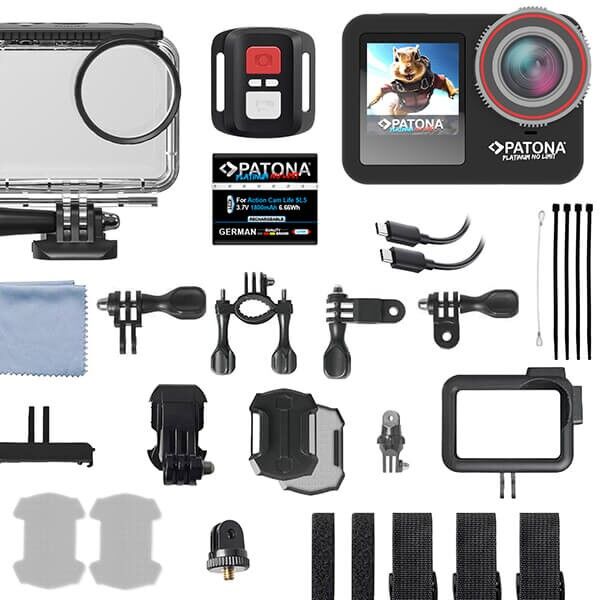 Lieferumfang und Zubehör der Patona SL5