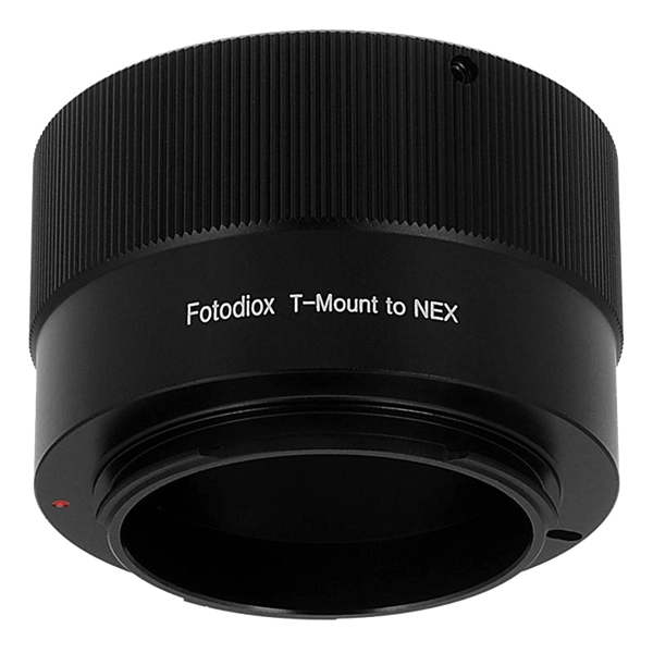 Objektivadapter T-Mount T und T-2 Mount auf Sony E-Mount von Fotodiox