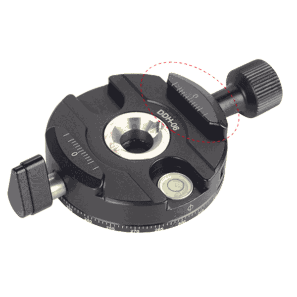 Panoramic panning Clamp Sunwayfoto DDH-06