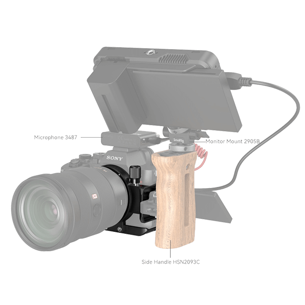 SmallRig drehbare Montageplatte speziell zu Sony Alpha Kameras