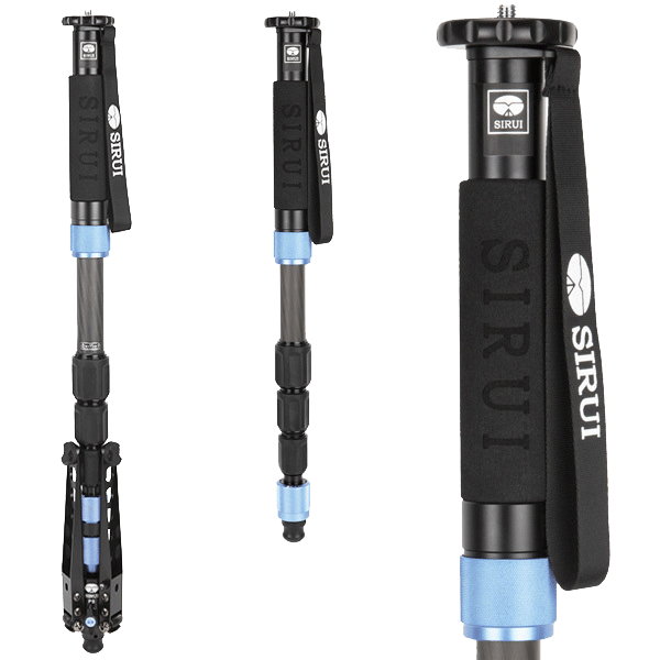 Einbeinstativ Carbon Sirui P-424SR mit Standspinne Einbeinstativ Carbon Sirui P-424SR mit Standspinne
