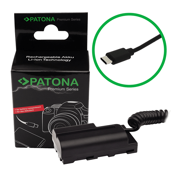 Front view of the dummy battery