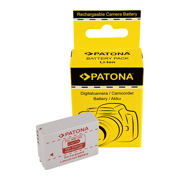 Rechargeable Battery NB-10L by Patona