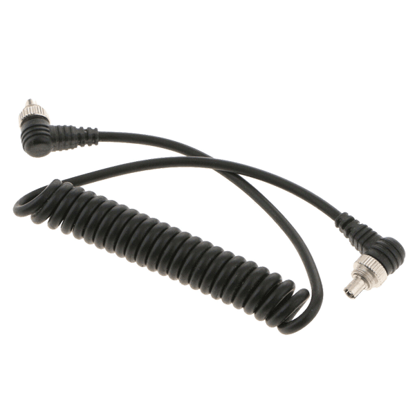 Male to Male Flash PC Spring Sync Cord