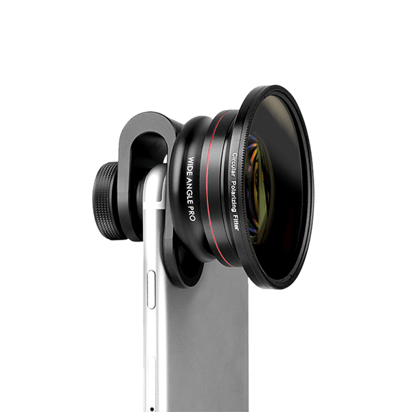 Smartphone Wide-Angle Lens 16mm Pro with CPL