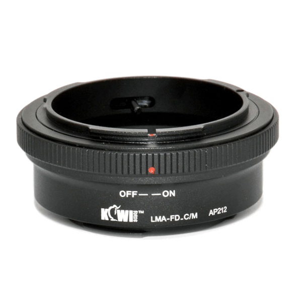Kiwifotos camera mount adapter LMA-FD_CM Canon FD lenses to Canon EOS EF-M cameras