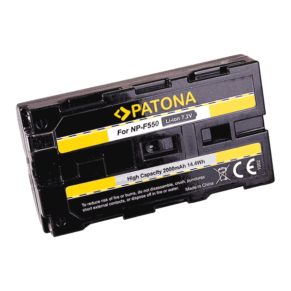 Akku für Sony NP-F550 von Patona
