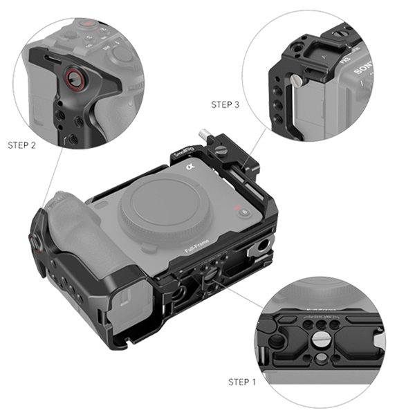 SmallRig Kamera Cage zu Sony FX30 oder FX3 4183